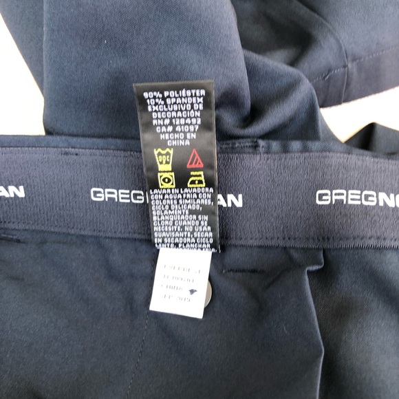 GREGNORMAN Stretchy Moisture Wicking Club House  Golf Midnight Blue Pants W40 - Picture 11 of 16